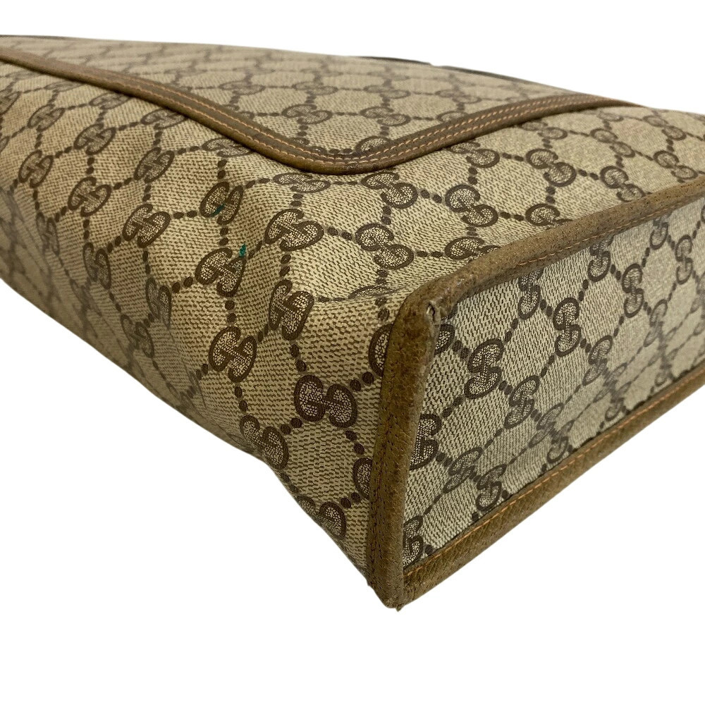 Gucci Beige Tote Bag Shoulder Sherry GG